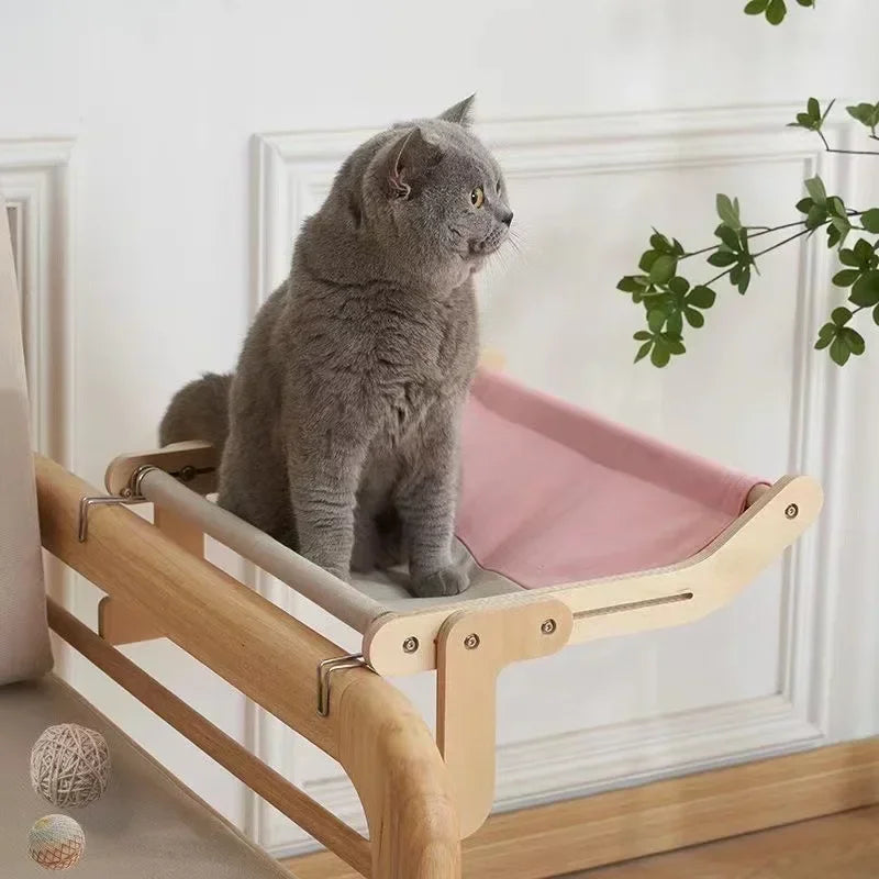 The wooden hammock