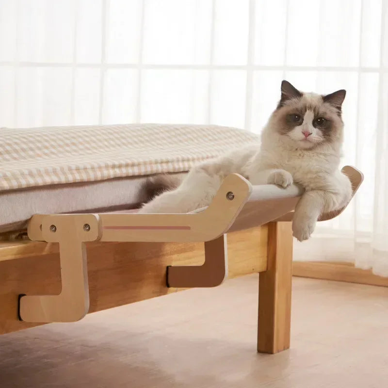 The wooden hammock